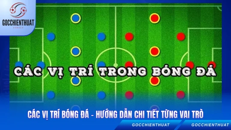 Các Vị Trí Bóng Đá – Hướng Dẫn Chi Tiết Từng Vai Trò 2026 Các Vị Trí Bóng Đá - Hướng Dẫn Chi Tiết Từng Vai Trò