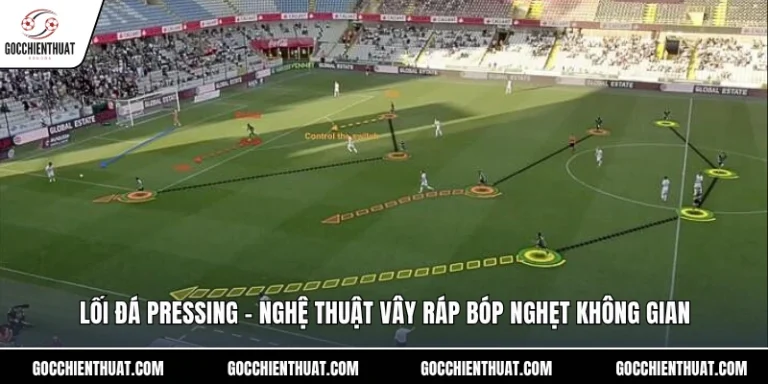 Lối Đá Pressing - Nghệ Thuật Vây Ráp Bóp Nghẹt Không Gian