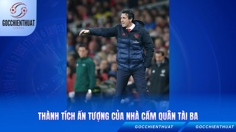 Thành tích ấn tượng của nhà cầm quân tài ba