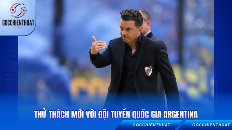 Thử thách mới với đội tuyển quốc gia Argentina